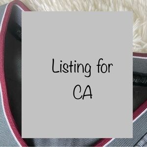 Gray and Burgundy Trim Shirt